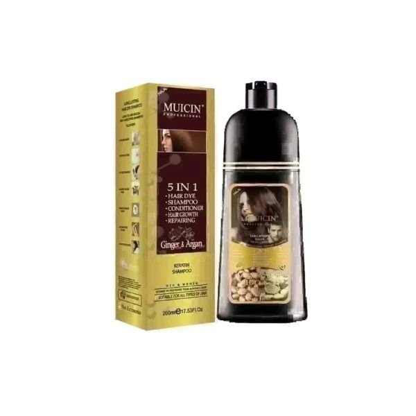 Muicin 5 In 1 Hair Color Shampoo