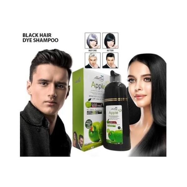 Apple Hair Colour Shampoo Natural Black