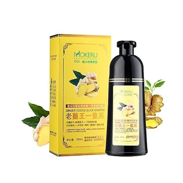 Mokeru Black Color Shampoo