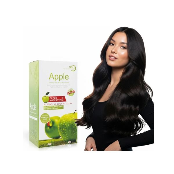 Apple Hair Color Black Ammonia Free 500ml