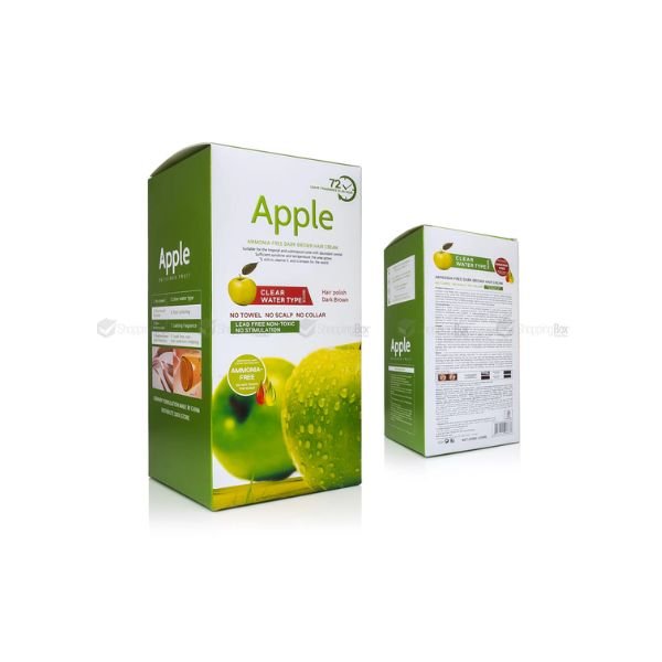 Apple Hair Color Dark Brown Ammonia Free 1000ml