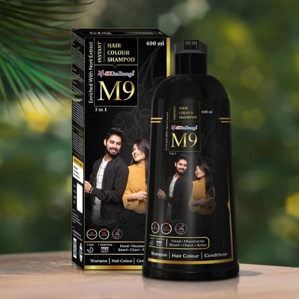 M9 Instant Hair Colour Shampoo