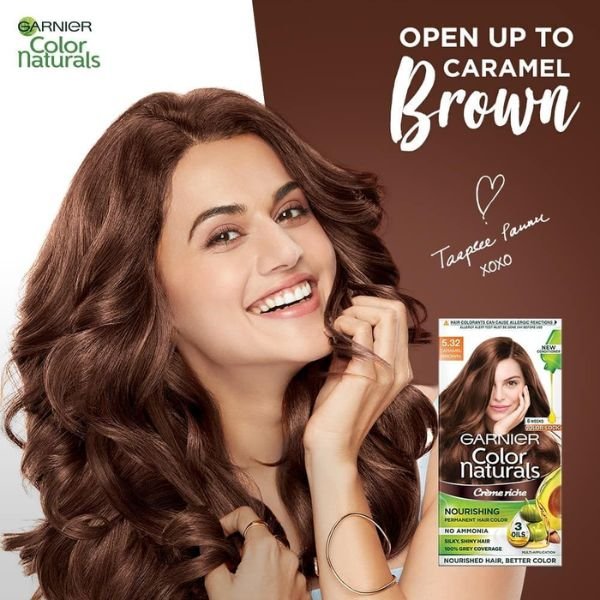 Garnier Shade 5.32 Caramel Brown Hair Color