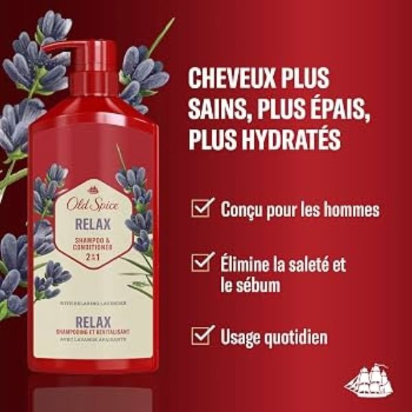 Relax 2 in 1 Shampoo Conditioner 650ml