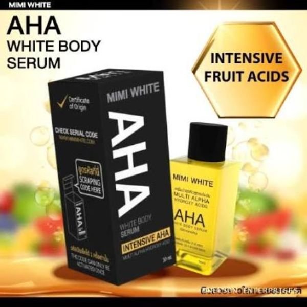 Mimi White AHA Body Serum
