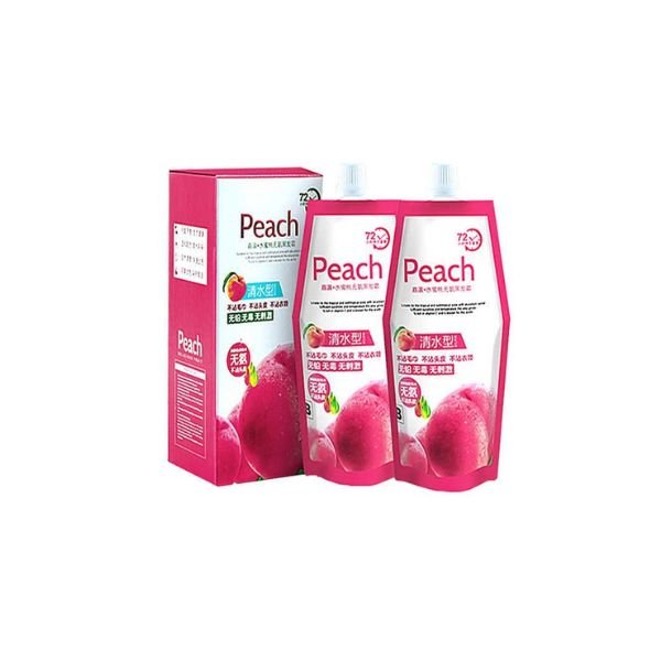 Peach Hair Colour 72 Dark Brown 100% Ammonnia