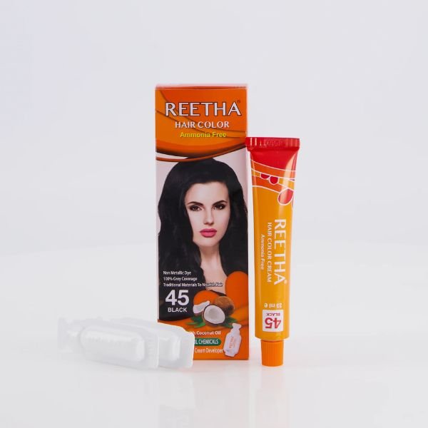 Reetha Hair Color 45 Black