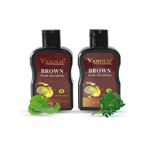 Yardlie Professional Hair Dye Shampoo Mixing Paste Natural Black 200ml