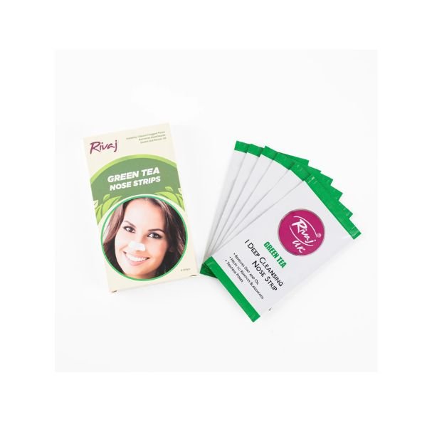 Green Tea Nose Strips - Pack of 6