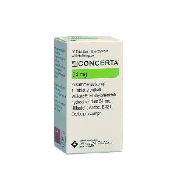 Concerta® Extended Release Tablets Price in Pakistan