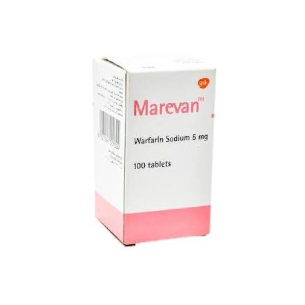 Marevan Warfarin Sodium 5Mg Tablets Price in Pakistan