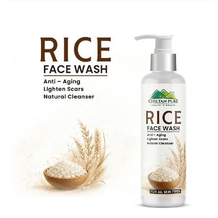 Rice Face Wash Acts As A Natural Cleanser in Pakistan